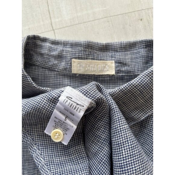 CP Shades Women's Small100% Linen Button Front Shirt Blouse - Picture 8 of 8